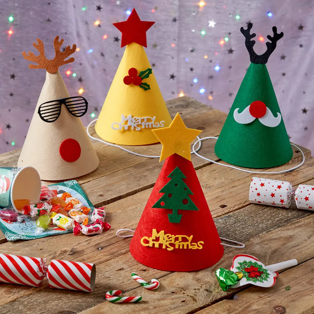 Filzhut Weihnachten 15 Stück von Twiddlers