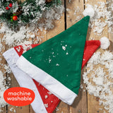 Santa Mütze rot grün 20 Stück von Twiddlers