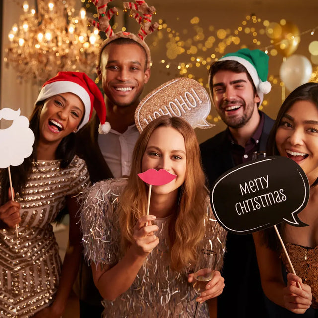 Santa Mütze rot grün 20 Stück von Twiddlers