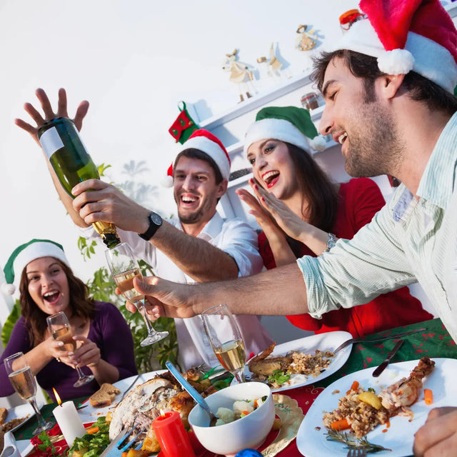 Santa Mütze rot grün 20 Stück von Twiddlers