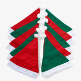 Santa Mütze rot grün 20 Stück von Twiddlers