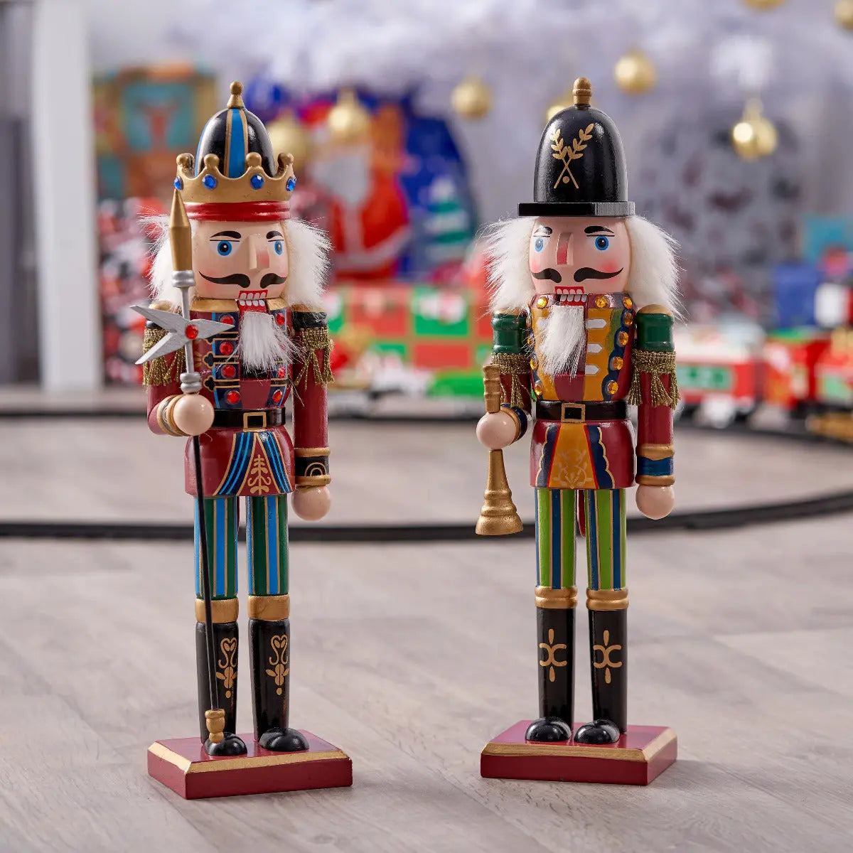 Weihnachts-Nussknacker Soldat 2er-Set 30cm von Twiddlers