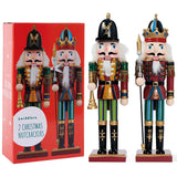 Weihnachts-Nussknacker Soldat 2er-Set 30cm von Twiddlers