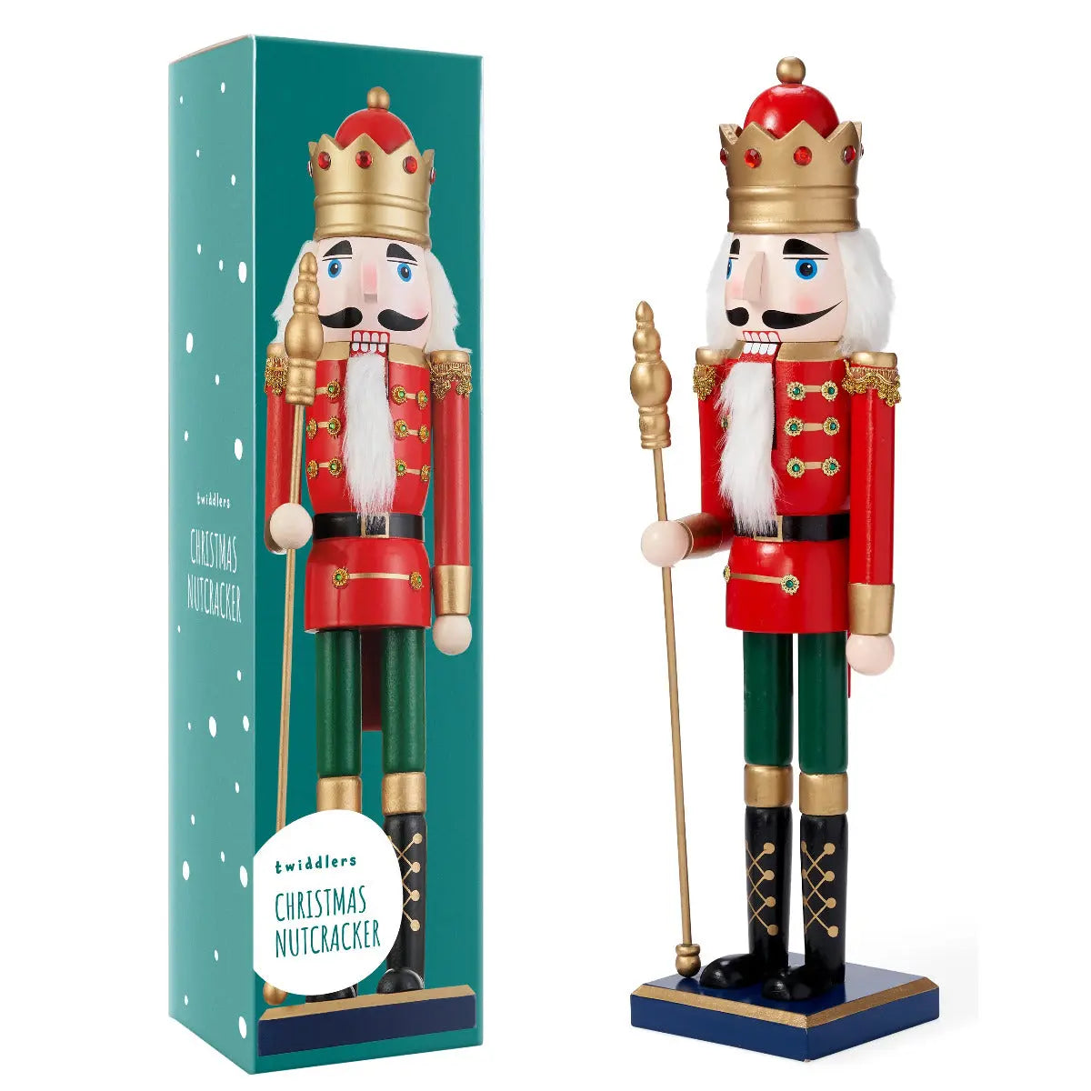 Weihnachts-Nussknacker Solat 50cm von Twiddlers