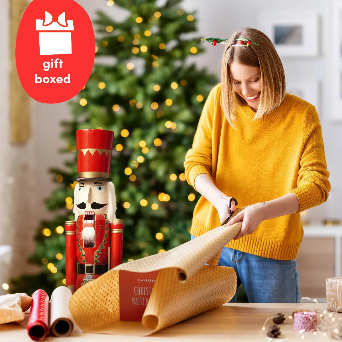 Weihnachts-Nussknacker Soldat 120cm von Twiddlers