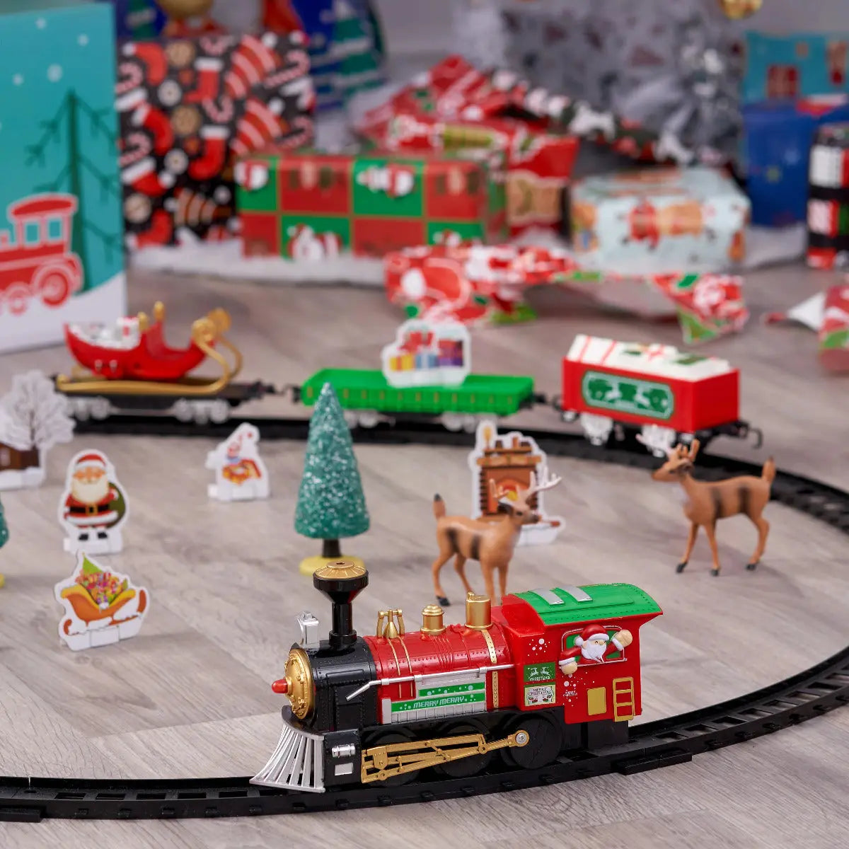 Weihnachtszug Eisenbahn 31-Teilig von Twiddlers