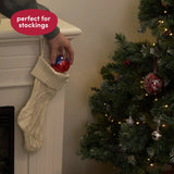 Christbaumkugel 8 cm befüllbar Kunststoff 12 Stück von Twiddlers