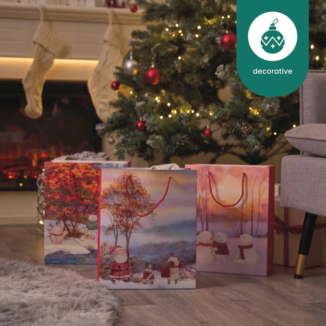 Geschenktasche Waldmotive 6 Stück von Twiddlers