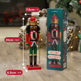 Weihnachts-Nussknacker Soldat King 30cm von Twiddlers