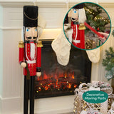 Weihnachts-Nussknacker Soldat Beefeater 90cm von Twiddlers