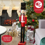 Weihnachts-Nussknacker Soldat Beefeater 90cm von Twiddlers