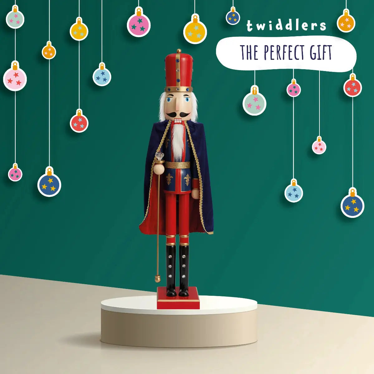 Weihnachts-Nussknacker Soldat King 120cm von Twiddlers