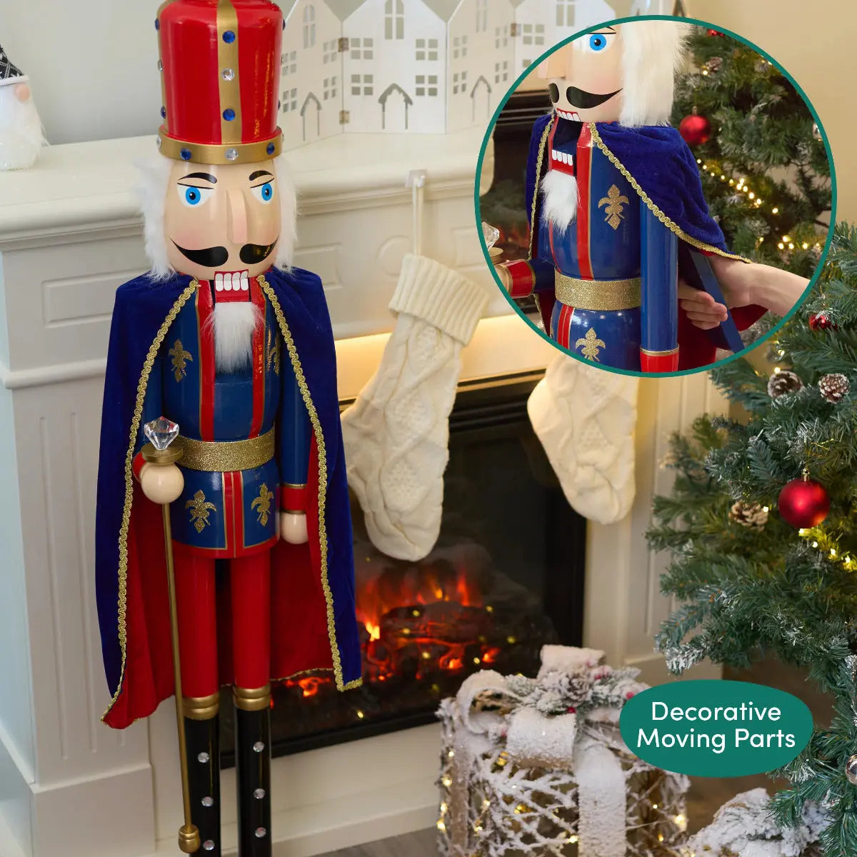 Weihnachts-Nussknacker Soldat King 120cm von Twiddlers
