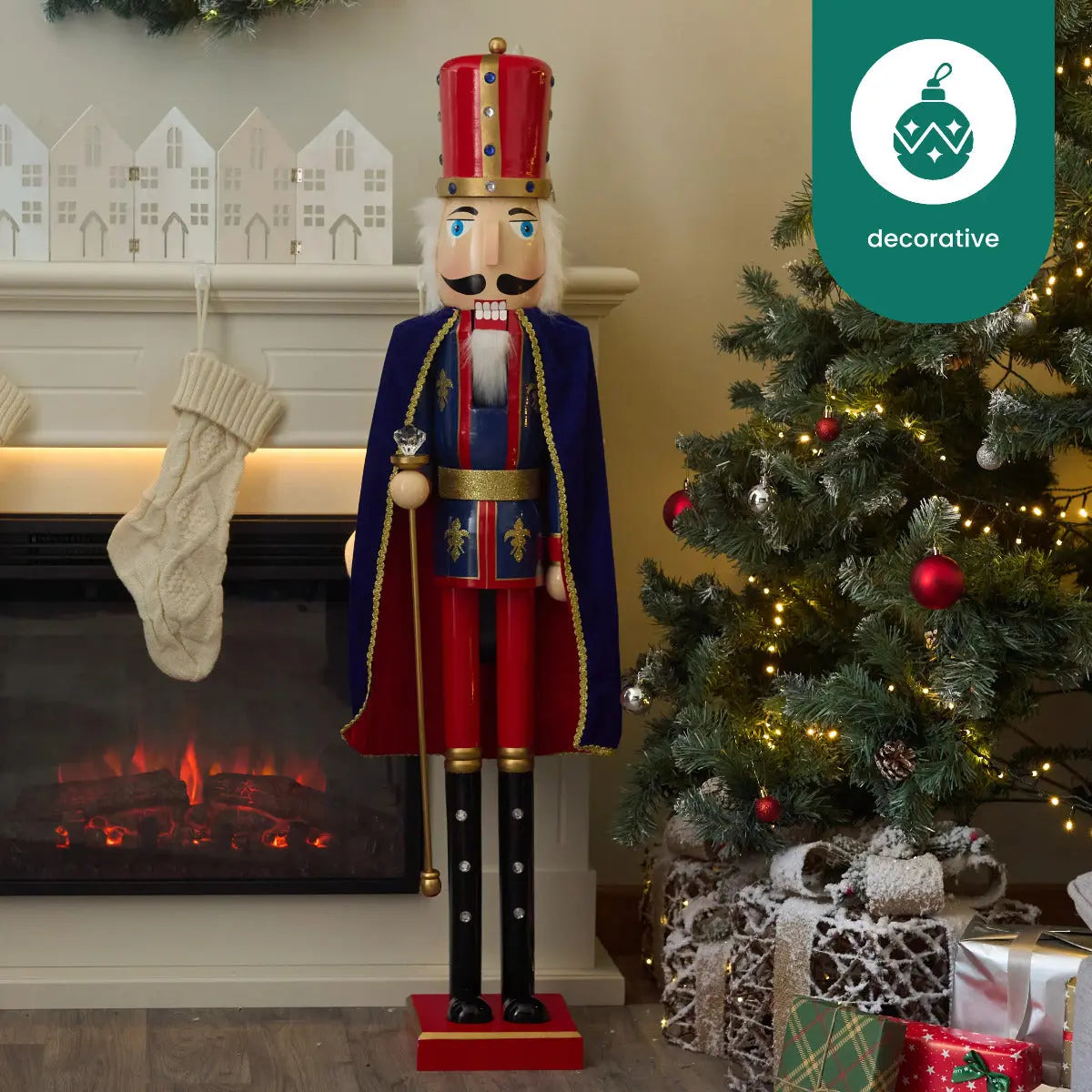 Weihnachts-Nussknacker Soldat King 120cm von Twiddlers