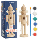 Weihnachts-Nussknacker Soldat Maus Paint Your Own von Twiddlers