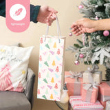 Geschenktasche für Weinflasche Natural Weihnachten 12 Stück von Twiddlers