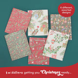 Geschenktasche Floral 6 Stück von Twiddlers