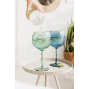 Gingläser Twist 2er-Set grün/blau von Uberstar