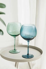 Gingläser Twist 2er-Set grün/blau von Uberstar