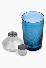 Cocktail Shaker Twist blau von Uberstar