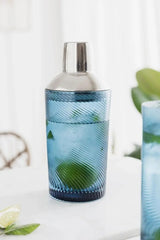 Cocktail Shaker Twist blau von Uberstar