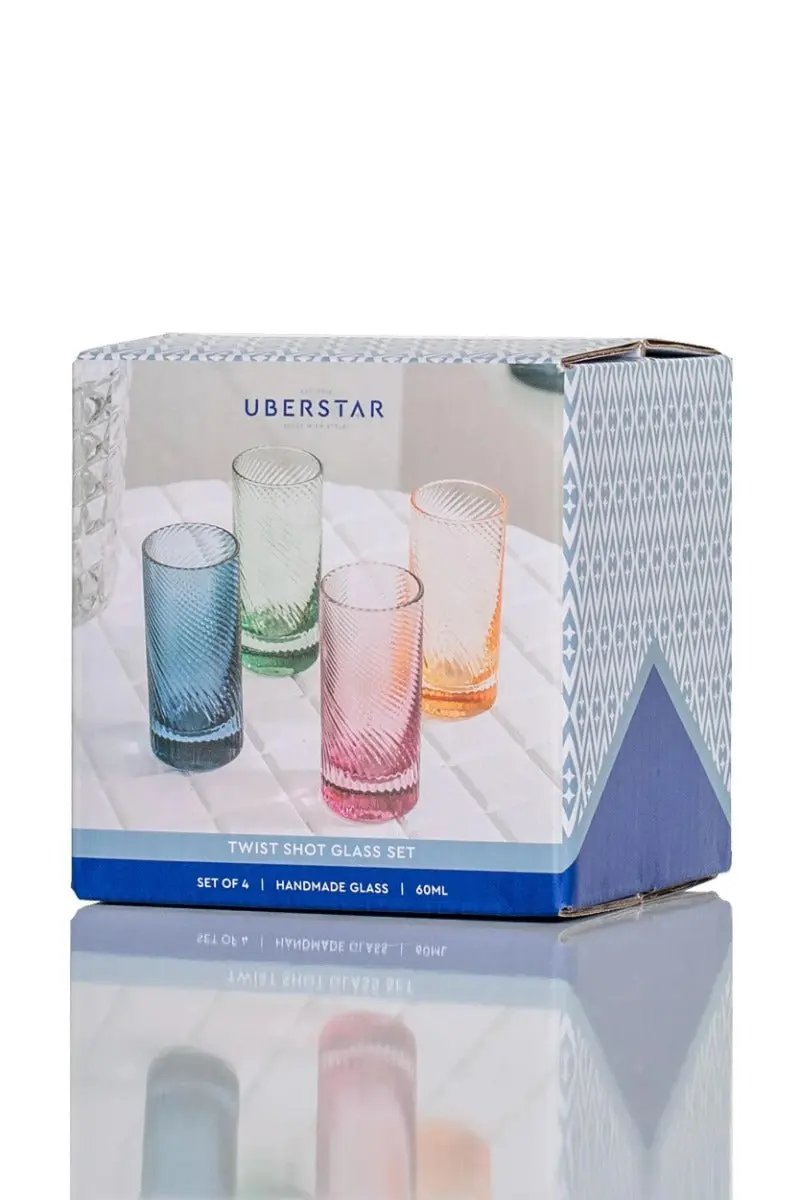 Shotgläser Twist 4er-Set von Uberstar