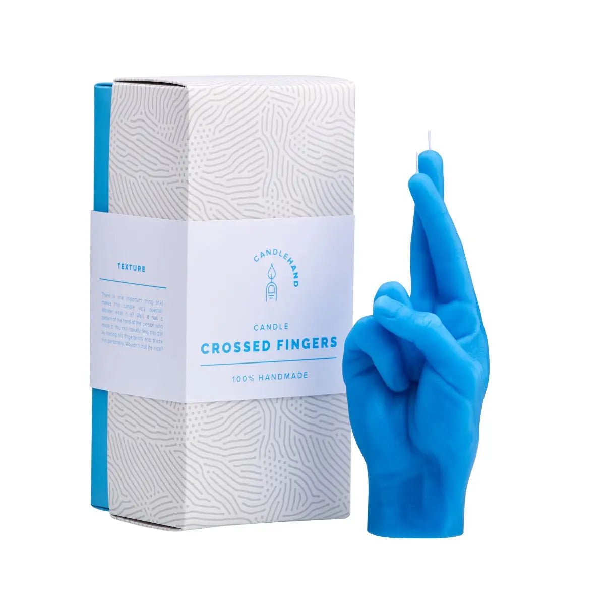 Crossed Fingers Rot von Candle Hand
