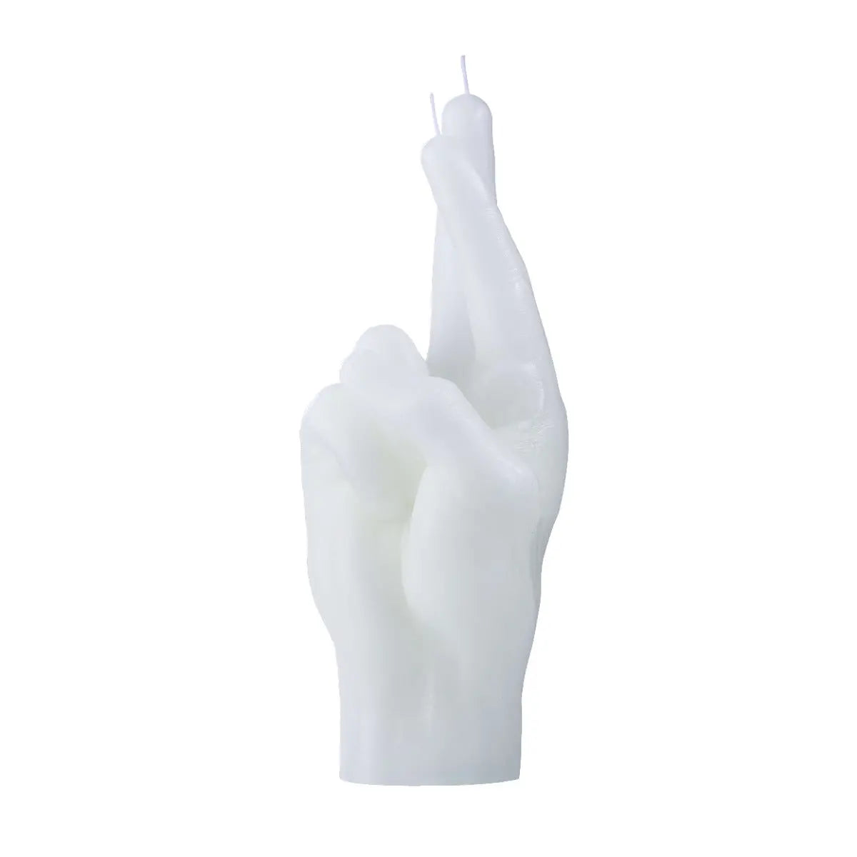 Crossed Fingers Rot von Candle Hand