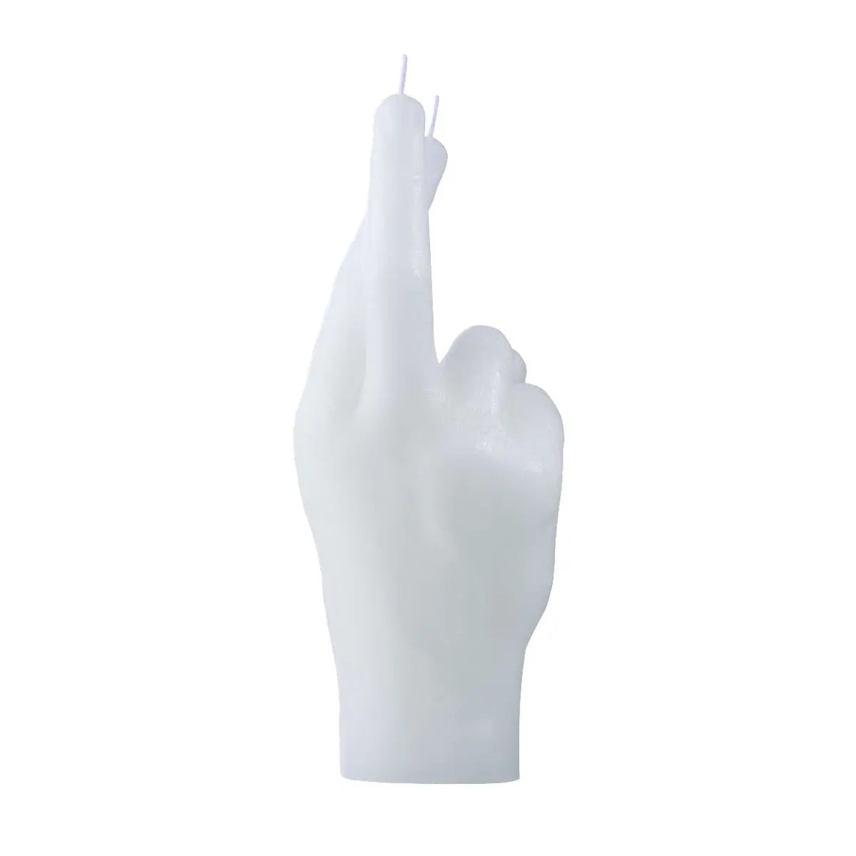 Crossed Fingers Rot von Candle Hand