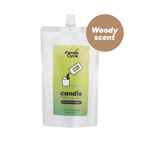 Refill 330 ml Duft Woody von ChattyCandles