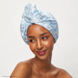 Haarturban Bridgerton Toile de Blue von Kitsch
