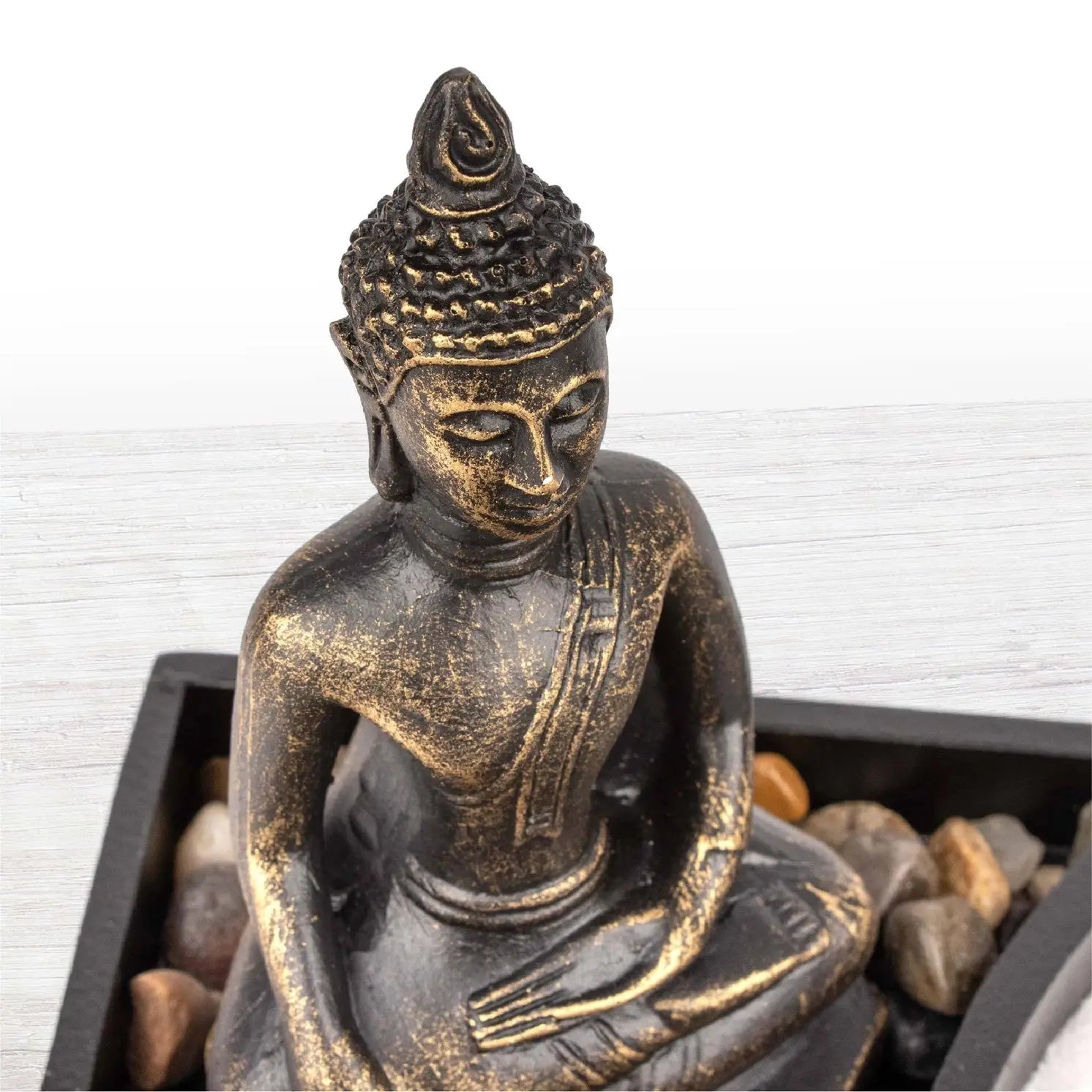 Mini Zen-Garten Buddha Räucherstäbchenhalter von Myga