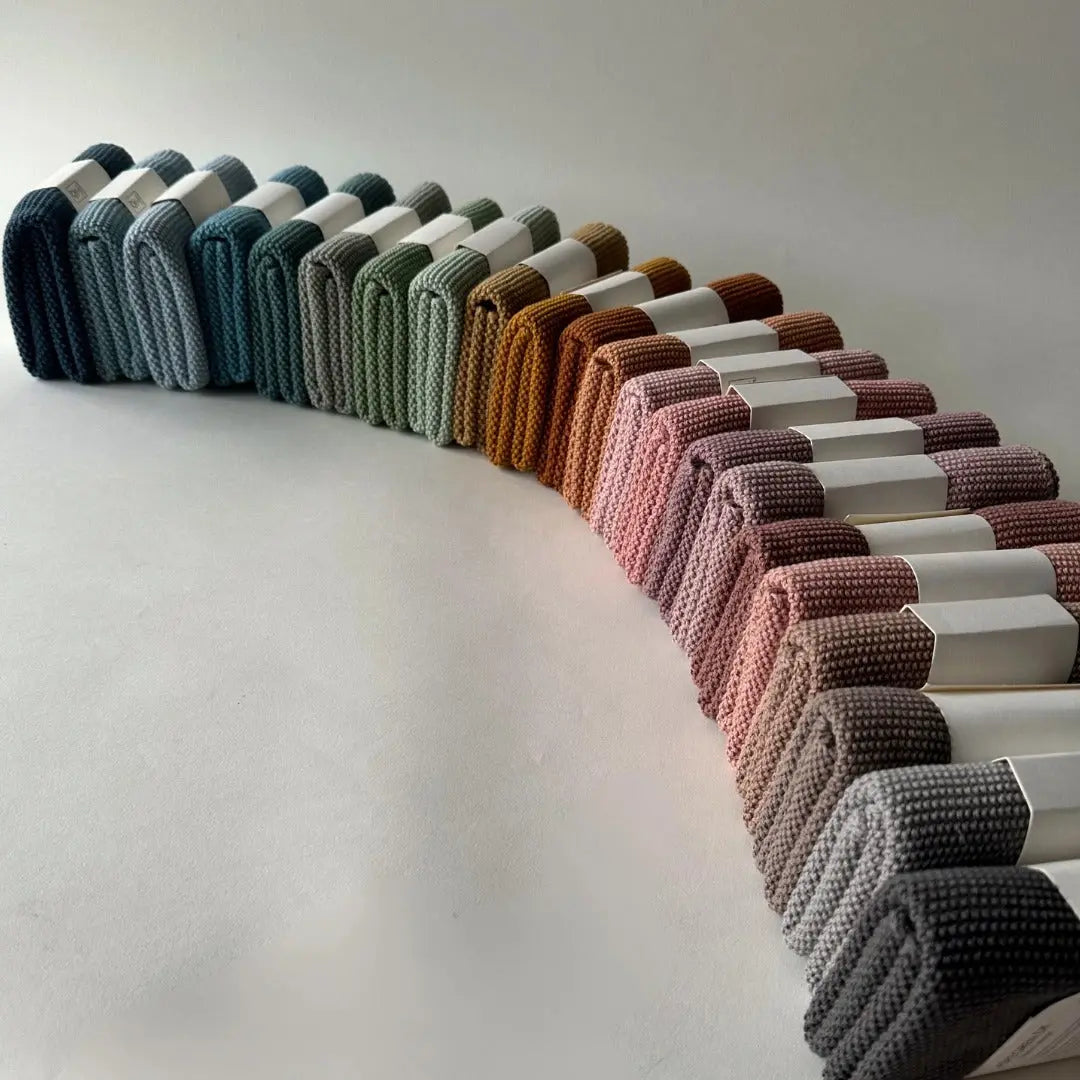 Küchentuch Aus 100 % Bio-Baumwolle – Gestrickt, Einfarbig In Café Creme von Aspegren Denmark