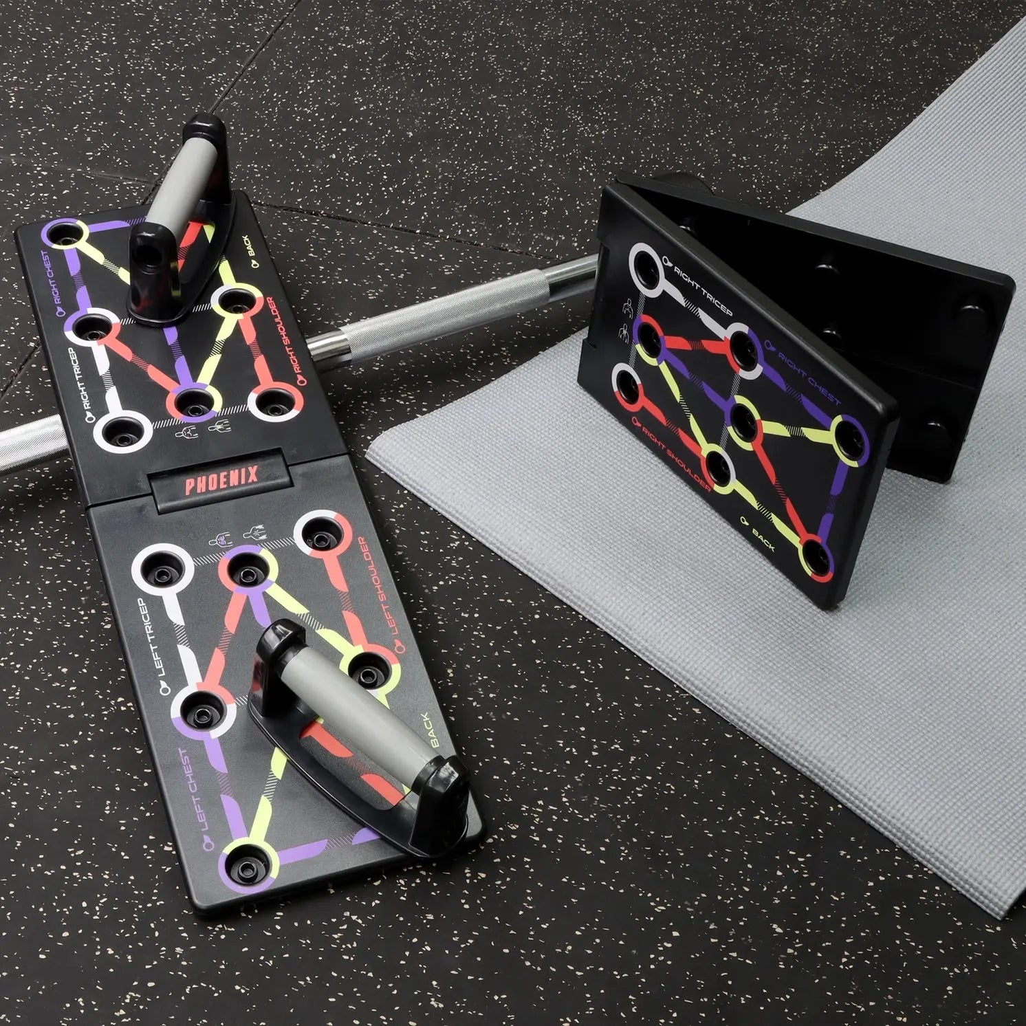 Push-Up Brett Mit Verstellbaren Griffen von Phoenix Fitness