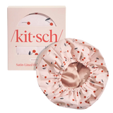 Duschhaube mit Satinfutter Kirschen von Kitsch