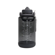 Fitness Motivations Wasserflasche 2 Liter Schiefergrau von Phoenix Fitness