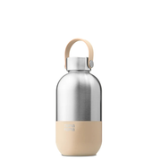 Trinkflasche Edelstahl auslaufsicher 500ml Chai Beige von guteszeug.ch