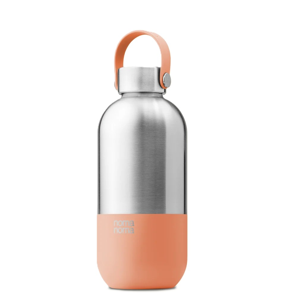 Trinkflasche Edelstahl auslaufsicher 750ml Peach Orange von guteszeug.ch