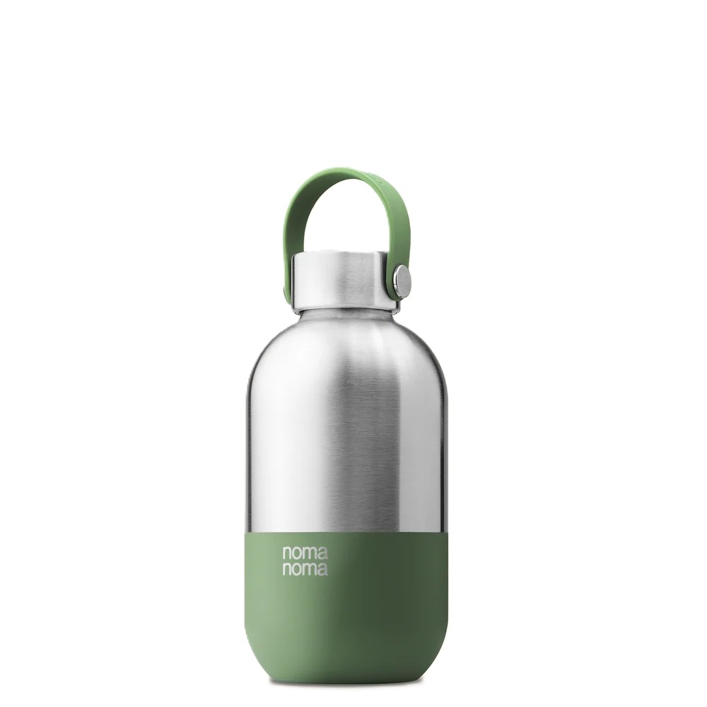Trinkflasche Edelstahl auslaufsicher 500ml Smoothie Green von guteszeug.ch