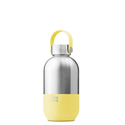 Trinkflasche Edelstahl auslaufsicher 500ml Lemonade Yellow von guteszeug.ch