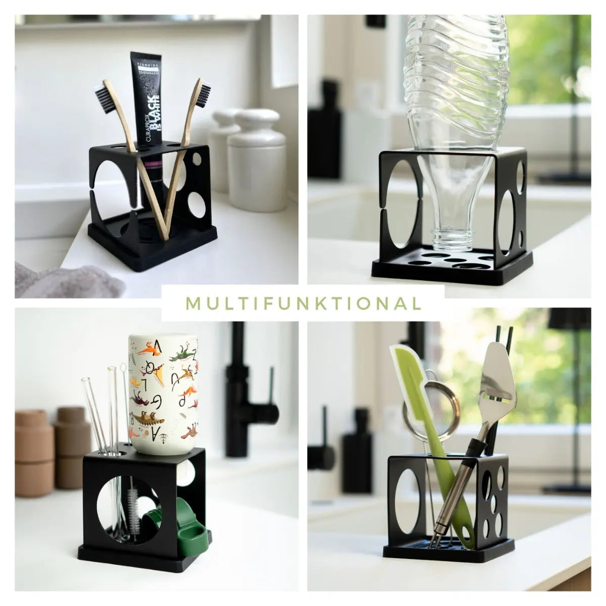 dri.cube Utensilienbehälter schwarz von Sanni Shoo