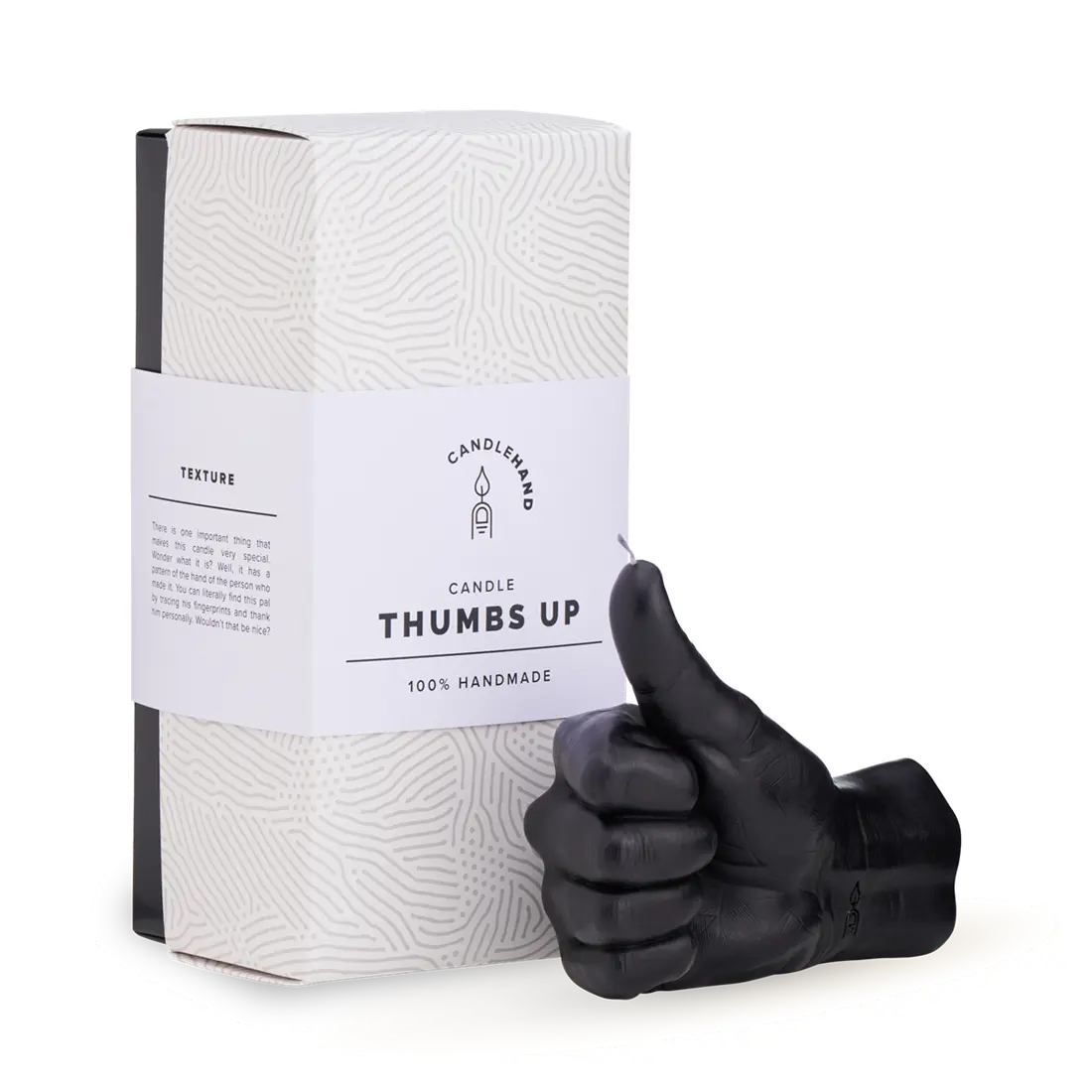 Thumbs Up Schwarz von Candle Hand