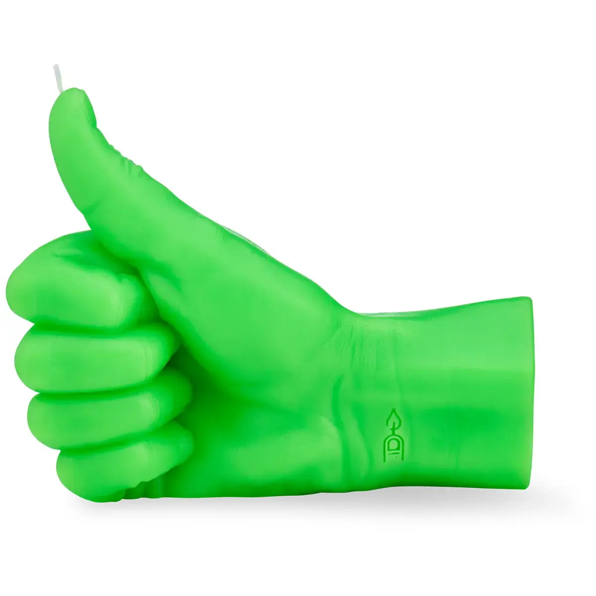 Thumbs Up Neon Grün von Candle Hand