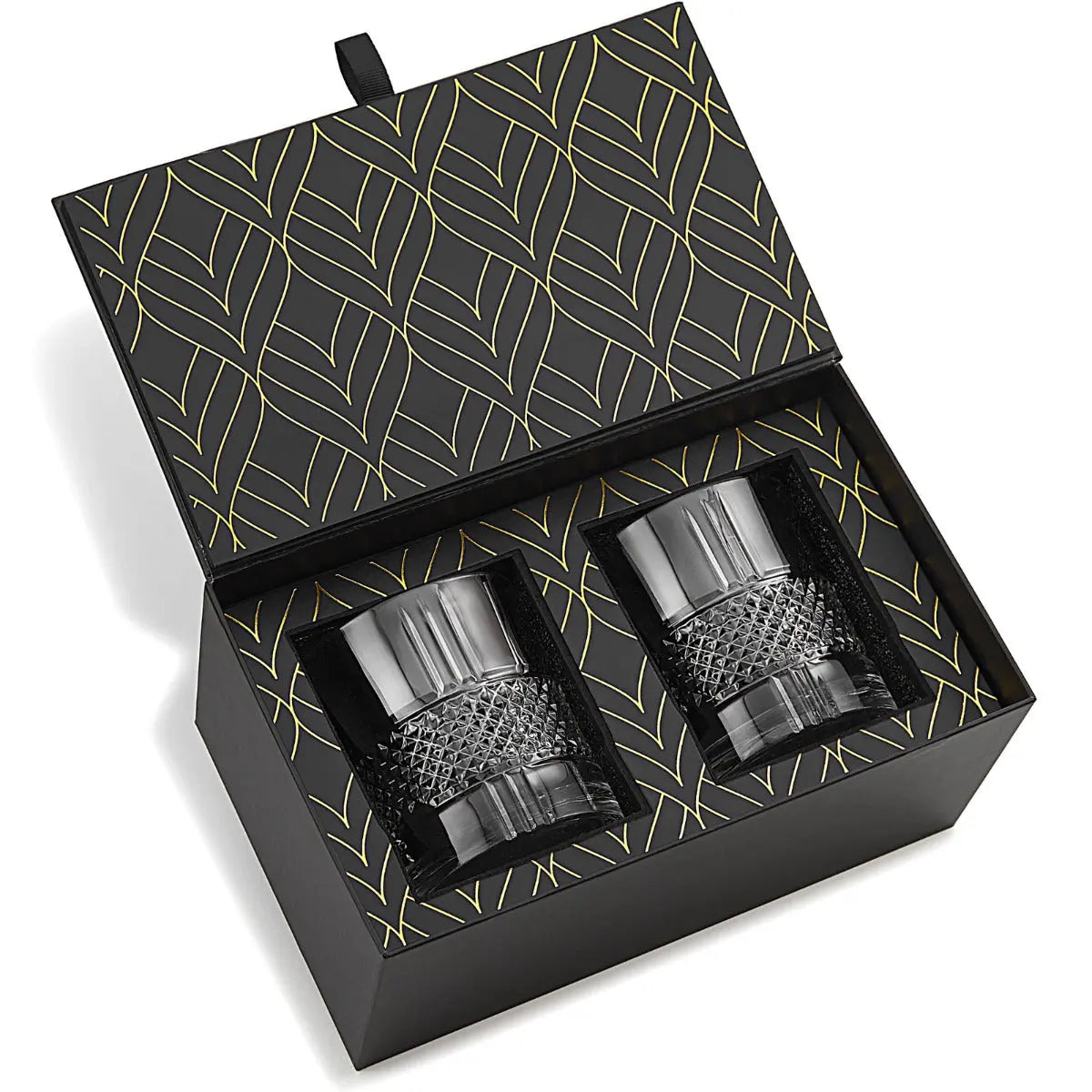 Reserve Whiskeygläser Geschenkset 2er von ROCKS Whiskey Chilling Stones