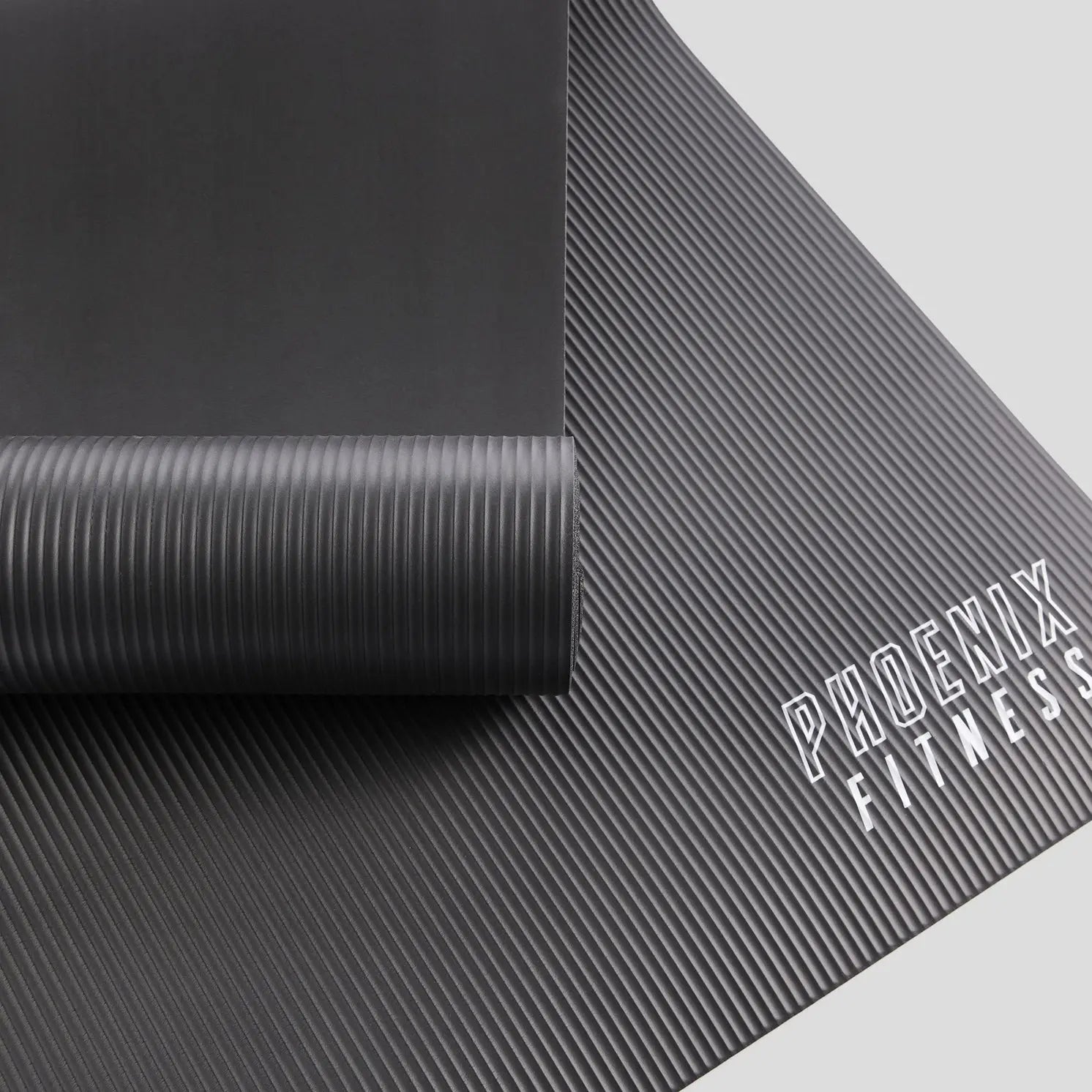 Fitnessmatte aus NBR-Schaum Schwarz von Phoenix Fitness