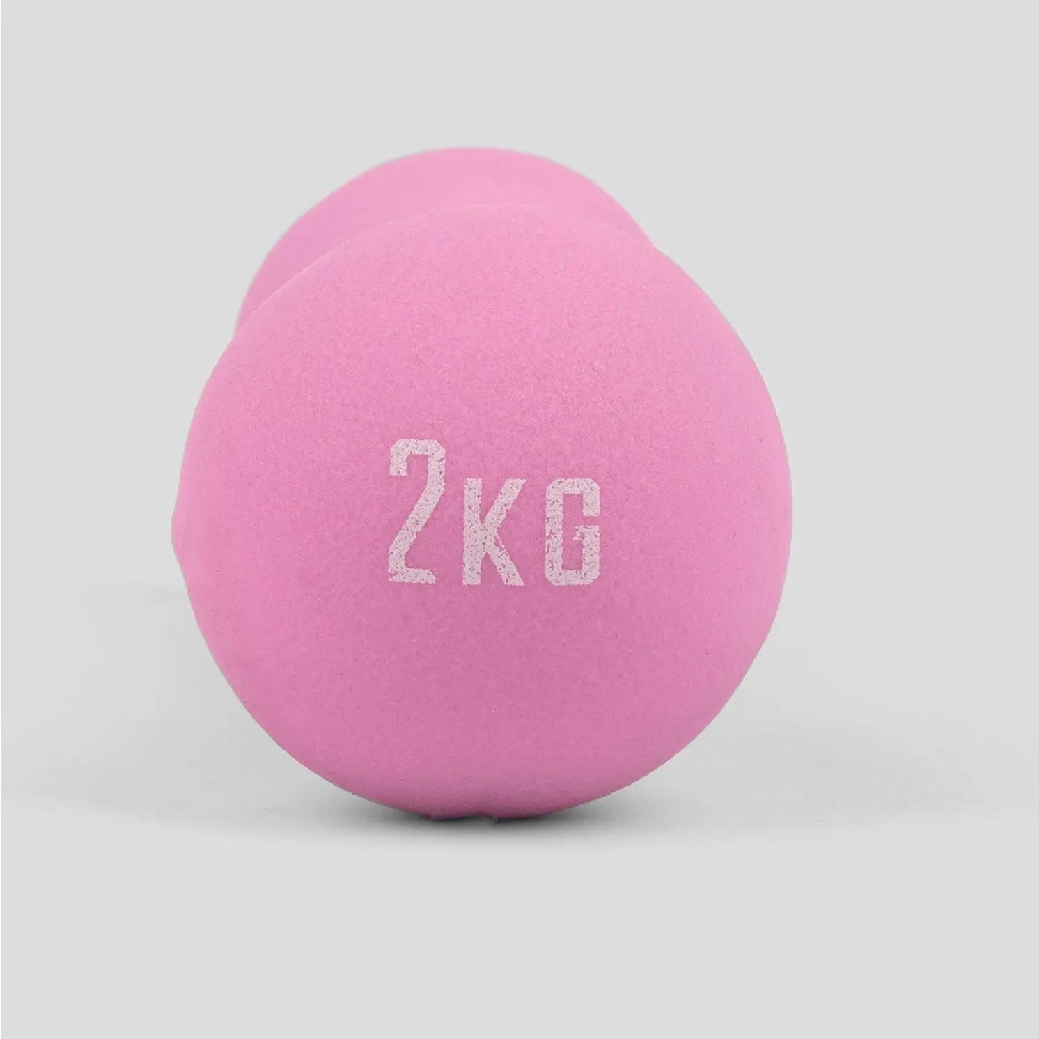 Kurzhantel 2 Kilo Mit Neopren-Beschichtung Pink von Phoenix Fitness