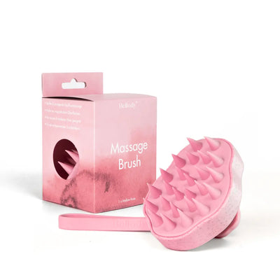 Kopfmassagebürste Rose