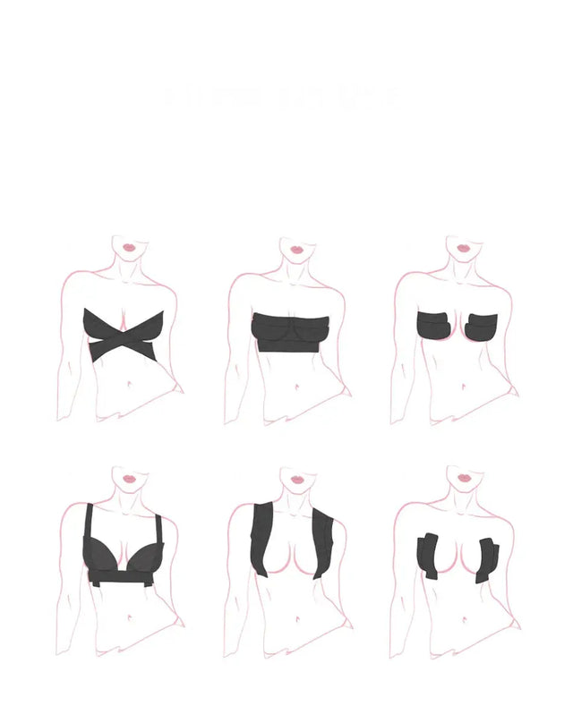 Brusttape Extra Weit Nude von Booby Tape