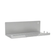 Duschablage zur Wandmontage silber von Well Care