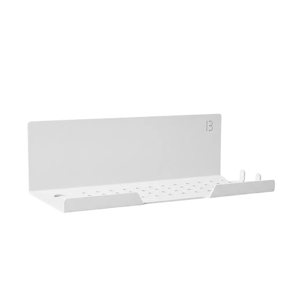 Duschablage zur Wandmontage weiss von Well Care